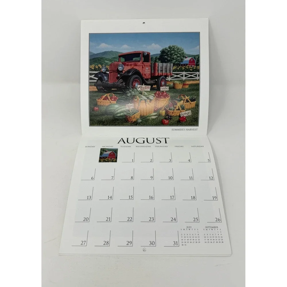 Vintage Longaberger J.W. Collection Book 1st Printing 2000 Collectors Calendar
